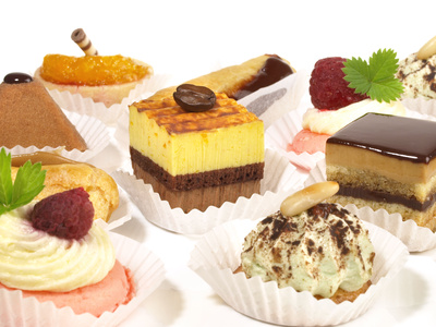 delicious French cakes